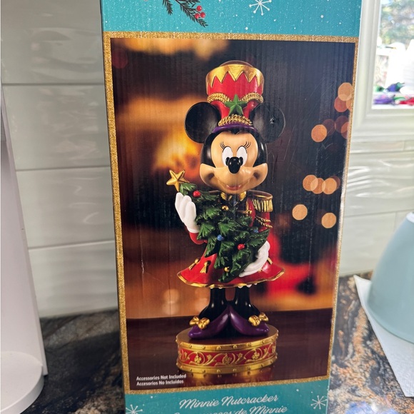 Minnie Mouse Disney Nutcracker Figurine 15 inch  Nutcracker NIB  -‎ - Picture 2 of 4
